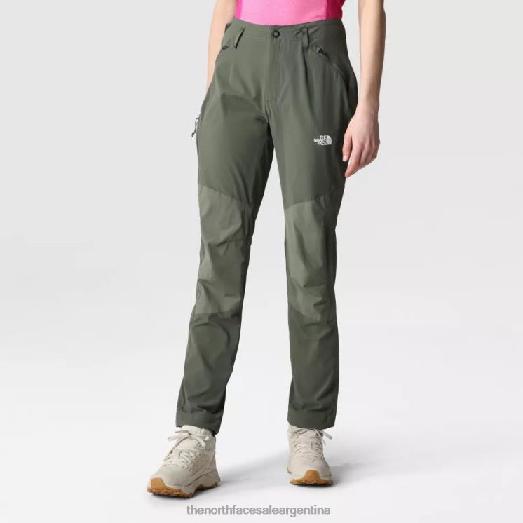 FFV042083 tomillo The North Face pantalones rectos slim speedlight mujer