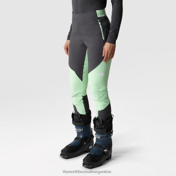 FFV042109 pátina verde The North Face pantalones de mujer amanecer
