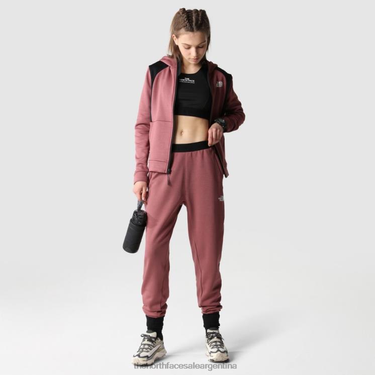 FFV042173 jengibre oscuro The North Face pantalones polares de entrenamiento para mujer