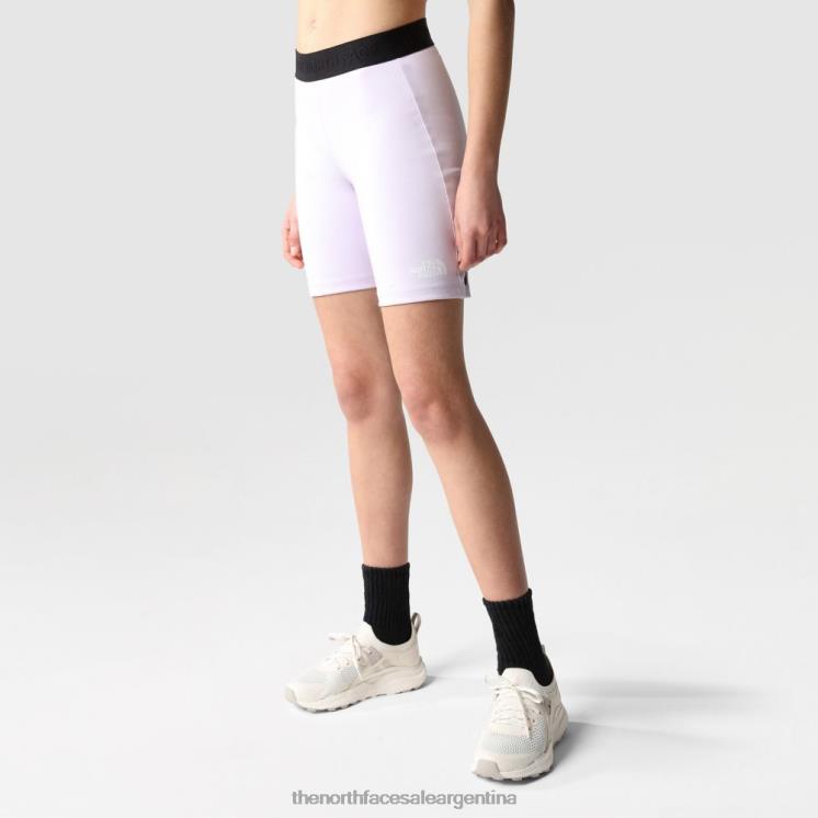 FFV042185 niebla de lavanda The North Face pantalones cortos de entrenamiento para mujer