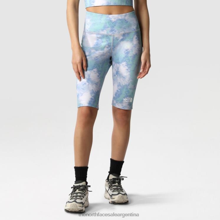 FFV042197 niebla de lavanda The North Face pantalones cortos ajustados flexibles para mujer