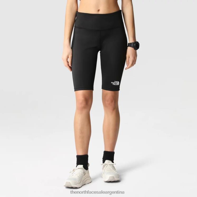 FFV042198 negro The North Face pantalones cortos ajustados flexibles para mujer