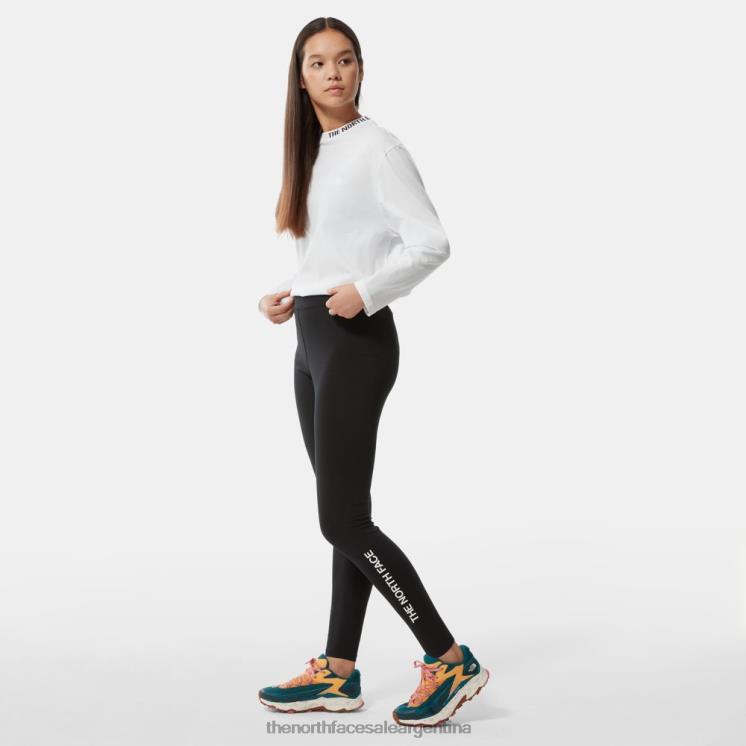 FFV04359 negro The North Face leggins zumu mujer