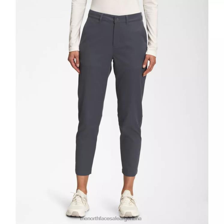 FFV044364 gris The North Face pantalones cónicos estándar para mujer