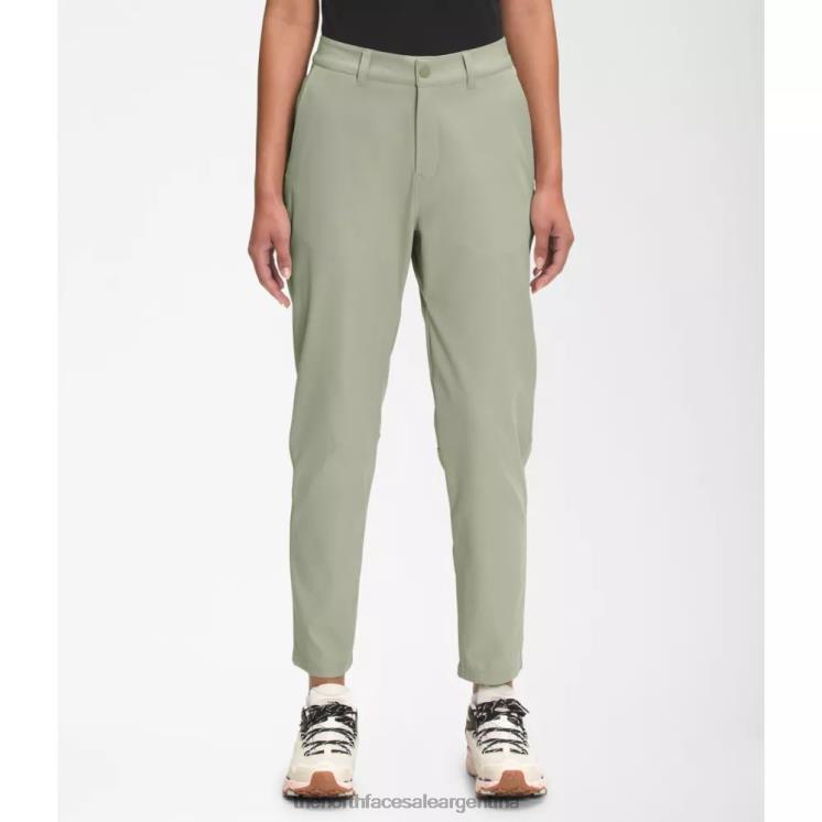FFV044365 té verde The North Face pantalones cónicos estándar para mujer