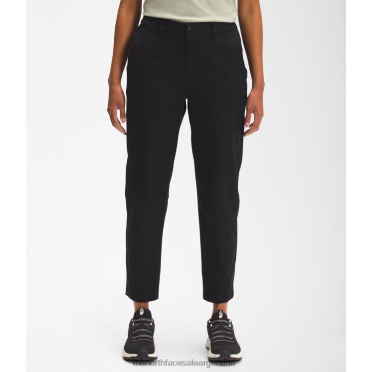 FFV044368 negro The North Face pantalones cónicos estándar para mujer