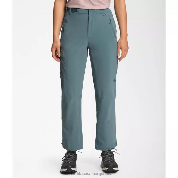 FFV044443 azul The North Face pantalones tobilleros bridgeway mujer