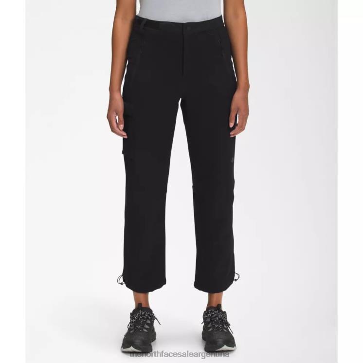 FFV044445 negro The North Face pantalones tobilleros bridgeway mujer