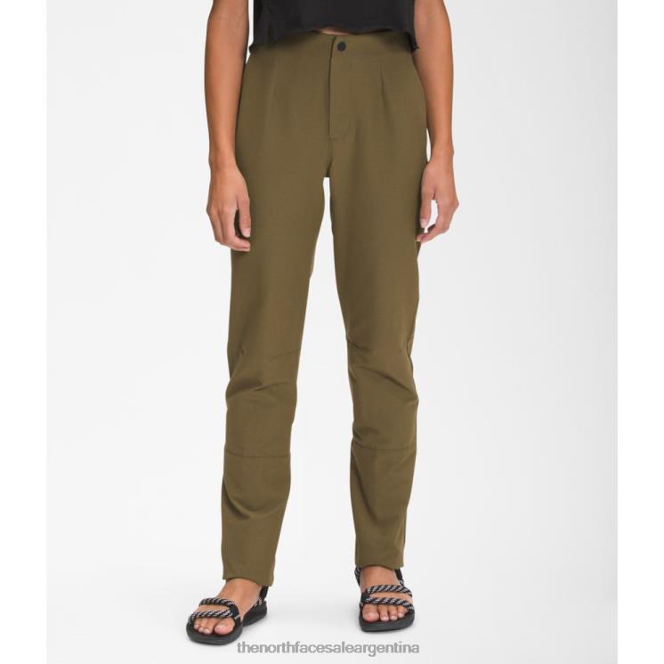 FFV044503 oliva militar The North Face pantalones de proyecto de mujer