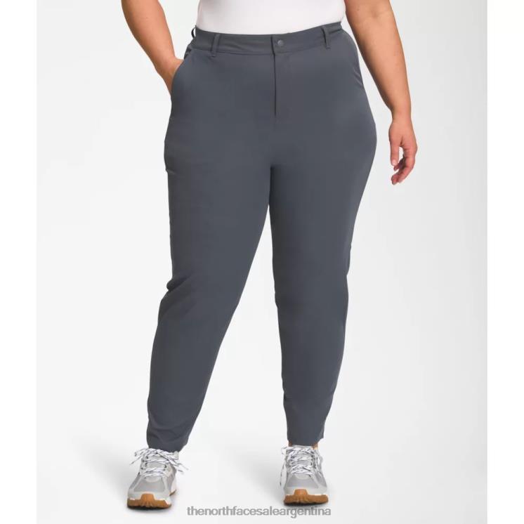 FFV045009 gris The North Face mujer más pantalones cónicos estándar
