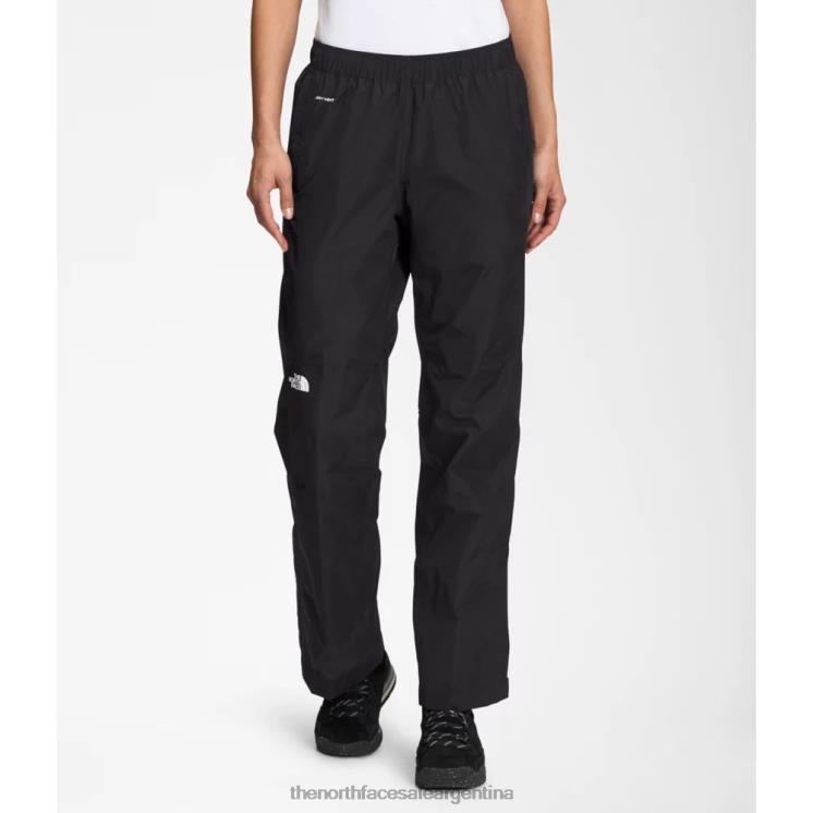 FFV045239 negro The North Face pantalones de lluvia anora mujer