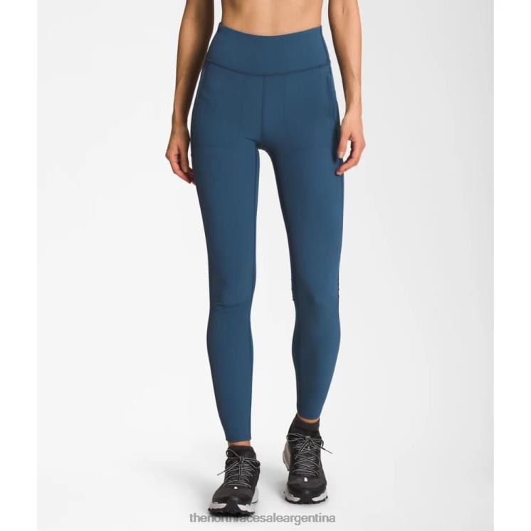 FFV045264 azul sombreado The North Face medias híbridas bridgeway mujer