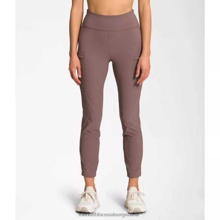 FFV045673 color topo profundo The North Face pantalones pitillo de talle alto utilitarios laterra para mujer