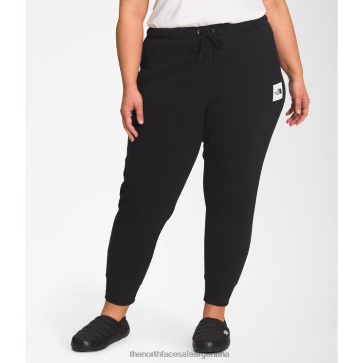 FFV045816 blanco negro The North Face joggers negros blancos para mujer plus box nse
