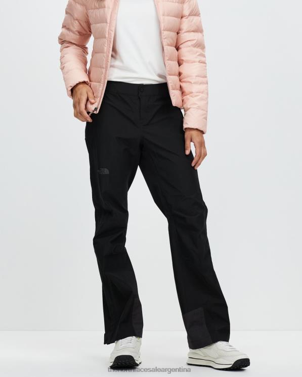 FFV046937 negro The North Face pantalones dryzzle Futurelight con cremallera completa