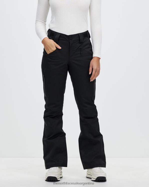 FFV047316 negro The North Face pantalones de nieve lenado
