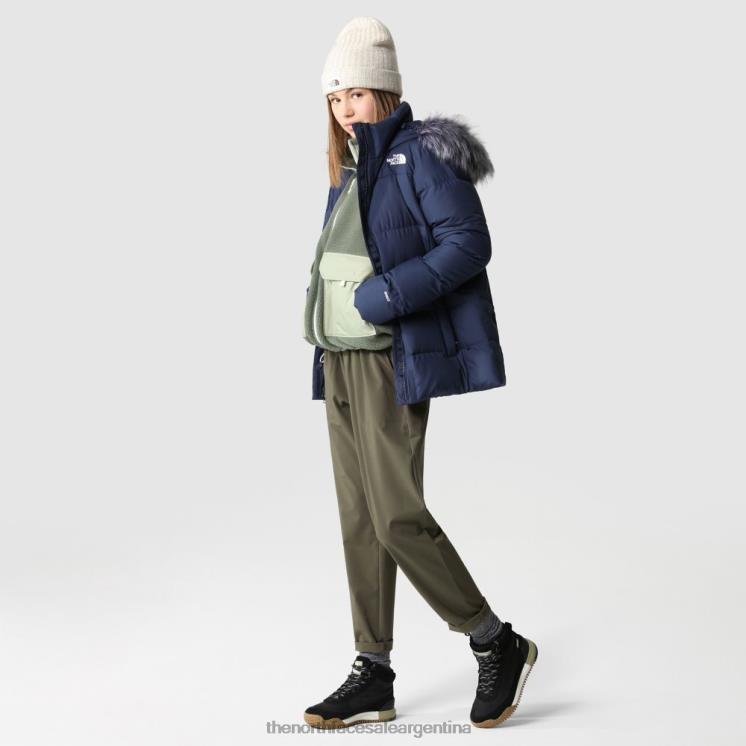 FFV04946 nuevo verde pardo The North Face las mujeres nunca dejan de usar pantalones tobilleros