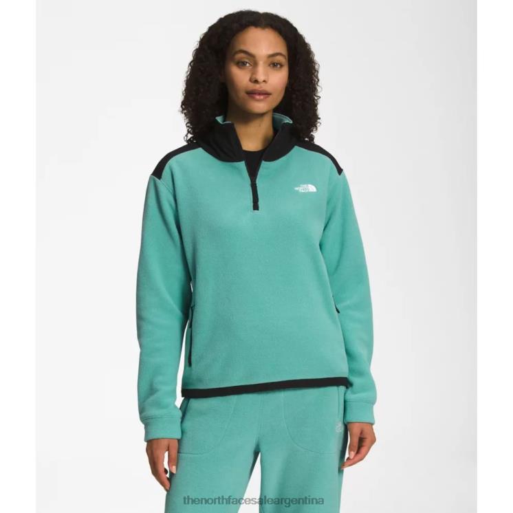 FFV045209 wasabi The North Face mujer alpina polartec 200 zip