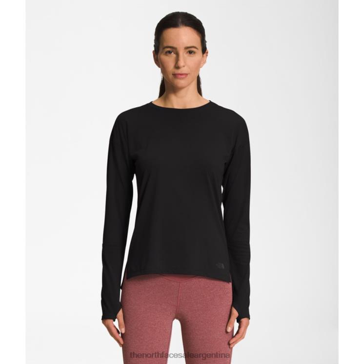 FFV045256 negro The North Face mujer amanecersueño manga larga