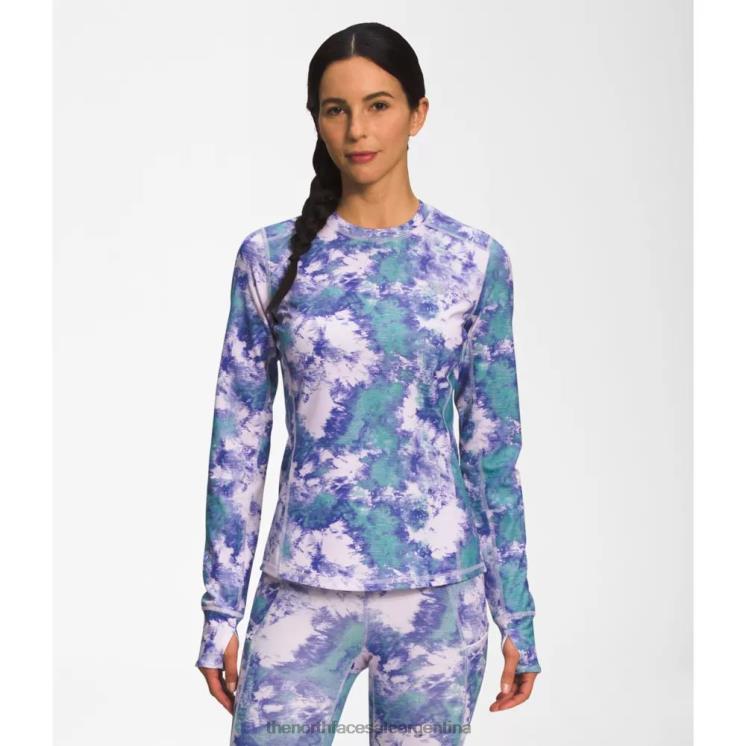 FFV046108 niebla de lavanda The North Face Equipo esencial cálido de invierno estampado para mujer