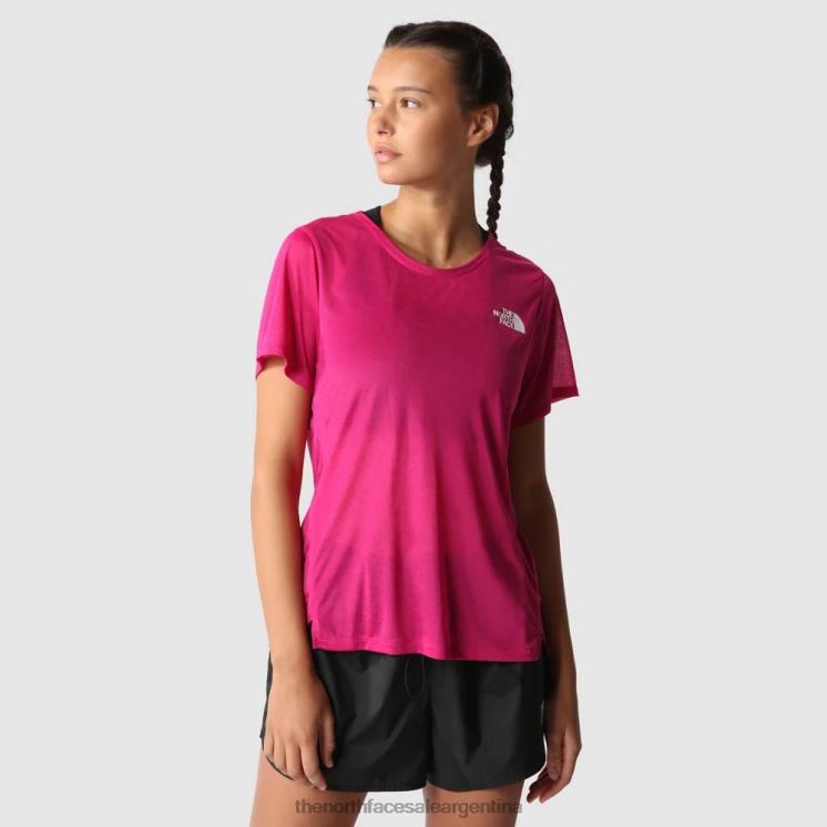 FFV041330 rosa fucsia The North Face camiseta de mujer amanecer