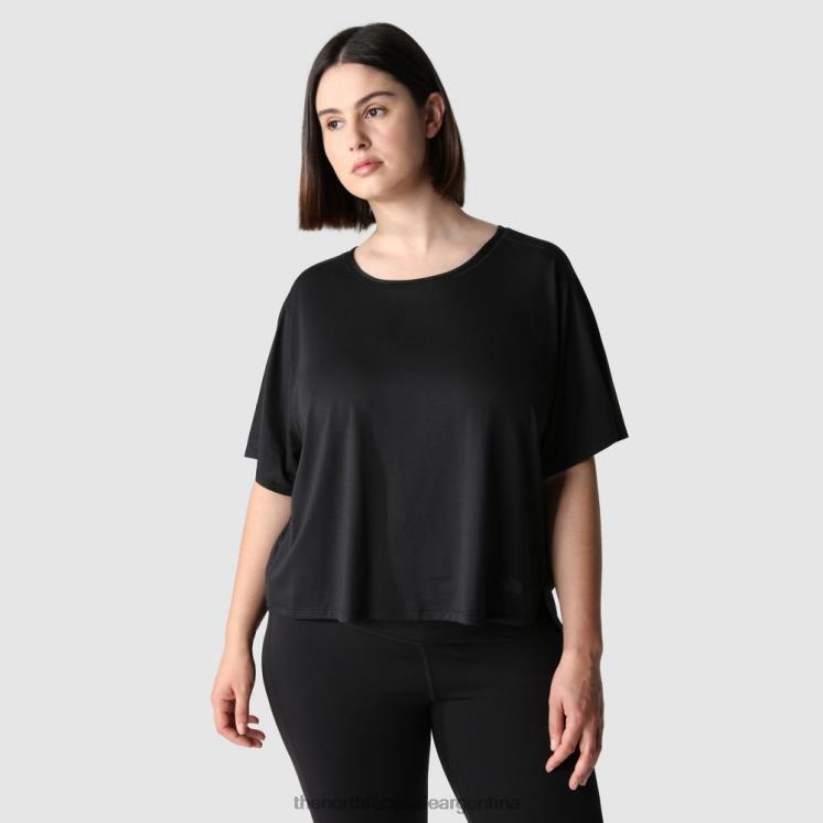 FFV041468 negro The North Face Camiseta de mujer talla grande Dawn Dream