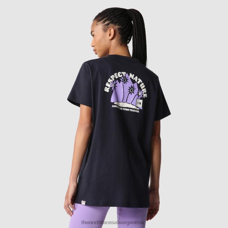 FFV042318 Armada The North Face camiseta gráfica mujer respeta la espalda