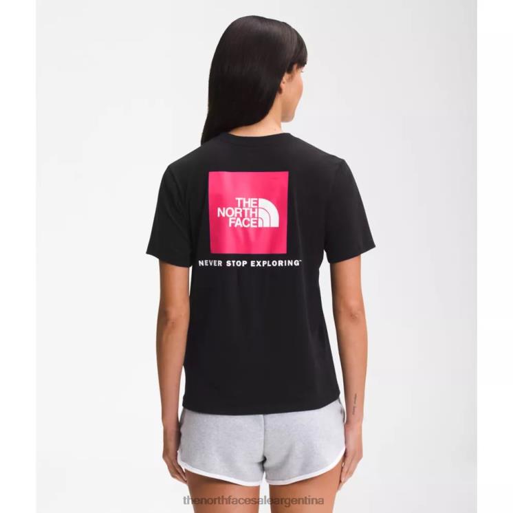FFV043332 negro The North Face camiseta de manga corta para mujer