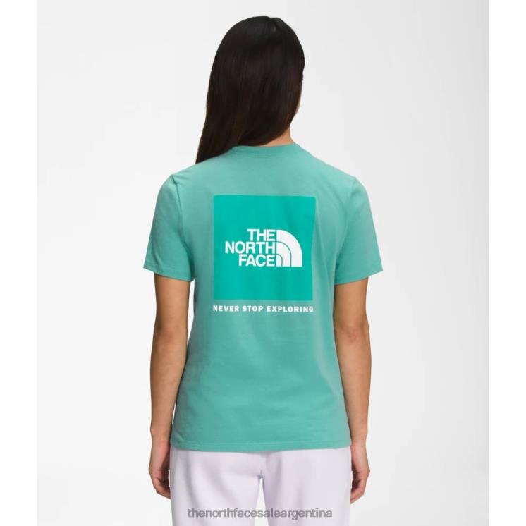 FFV043339 wasabi The North Face camiseta de manga corta para mujer