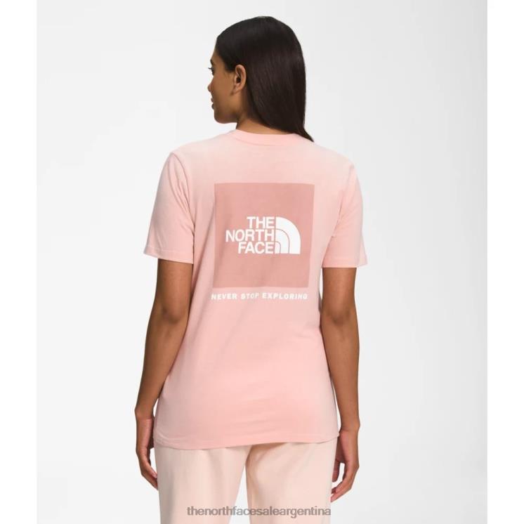 FFV043341 rosa arena The North Face camiseta de manga corta para mujer
