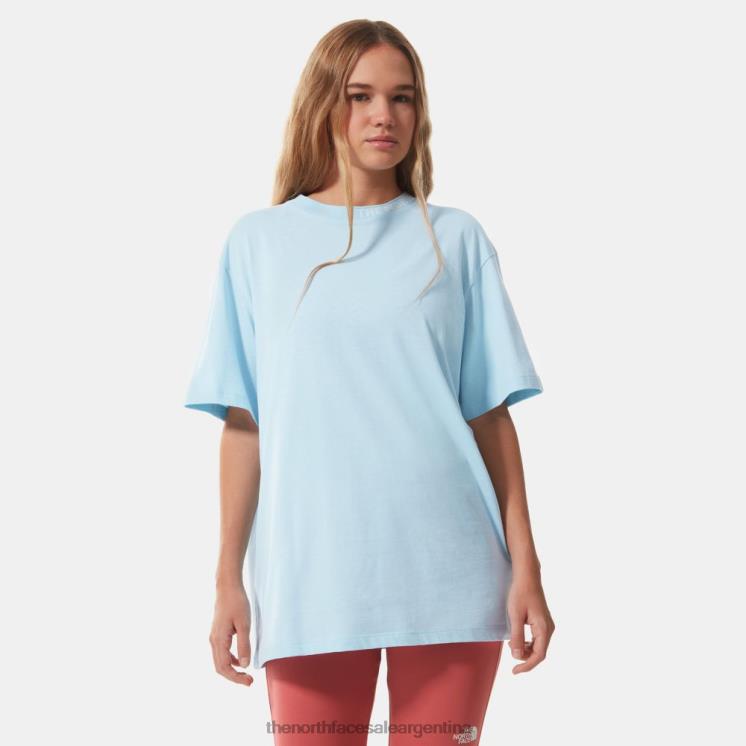 FFV04369 azul beta The North Face camiseta zumu mujer