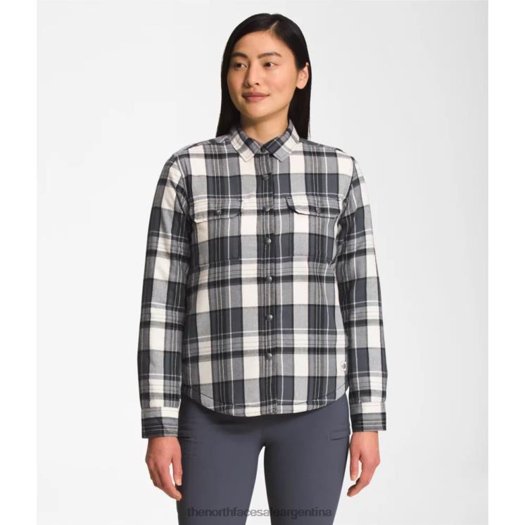 FFV044177 gris The North Face camisa campshire mujer