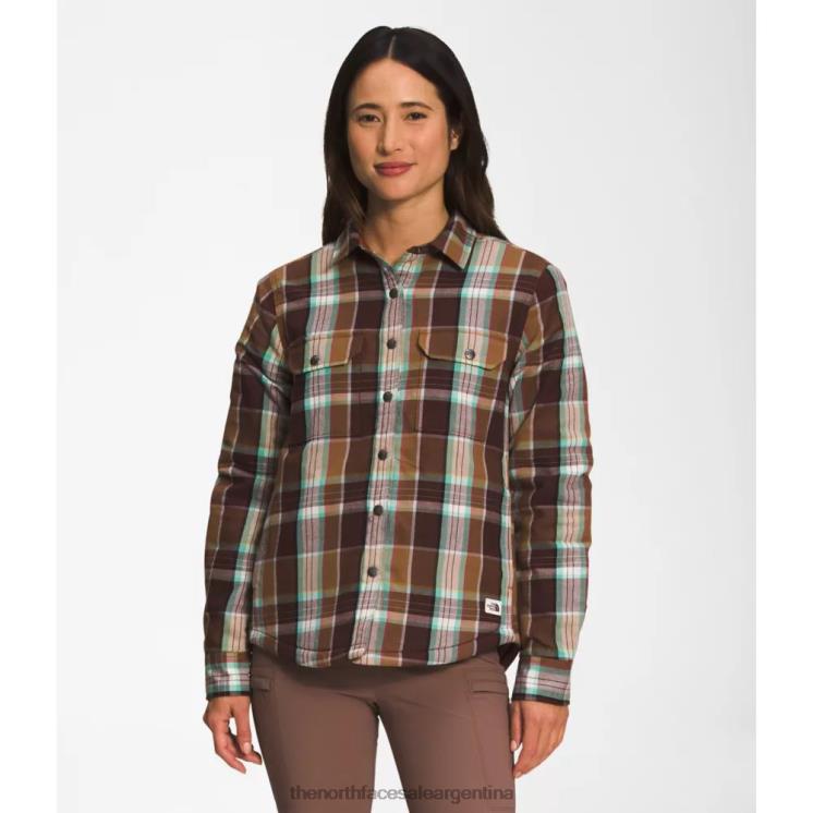 FFV044180 jengibre The North Face camisa campshire mujer