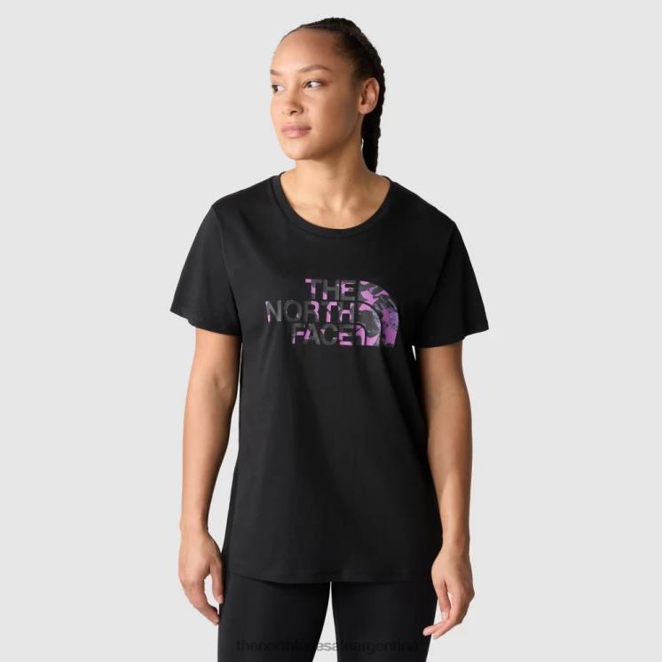 FFV04581 rojo regio The North Face camiseta de novio de mujer