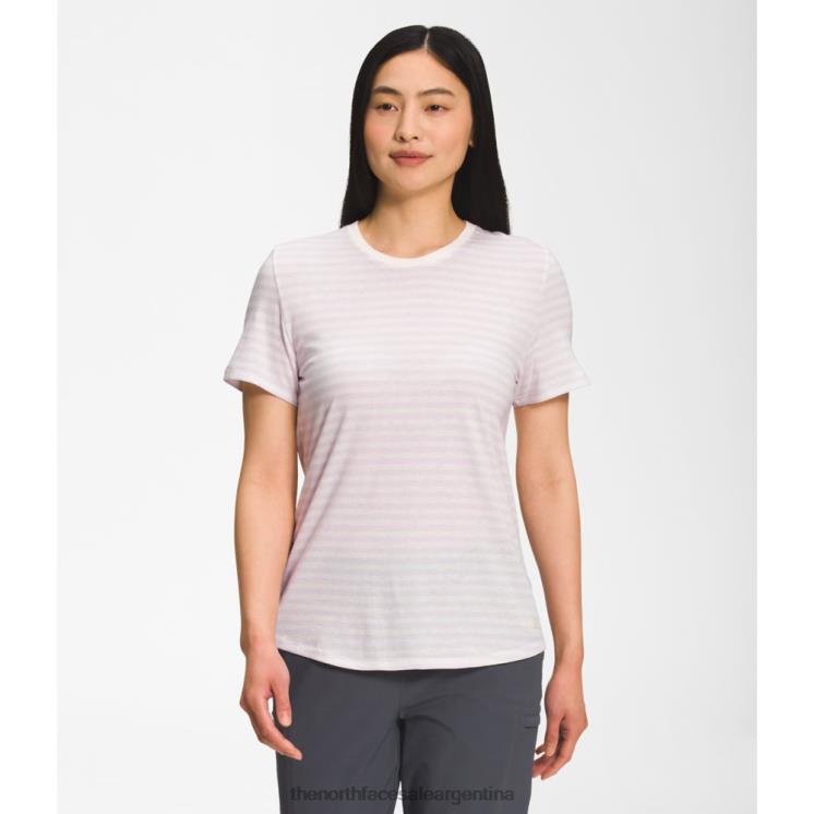 FFV046198 niebla de lavanda The North Face camiseta de manga corta terreno mujer
