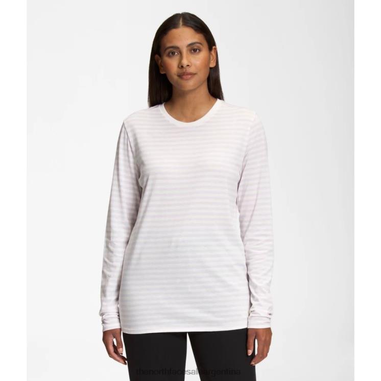 FFV046254 niebla de lavanda The North Face camiseta de manga larga terreno mujer