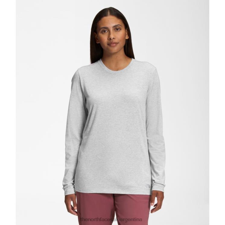 FFV046256 gris The North Face camiseta de manga larga terreno mujer