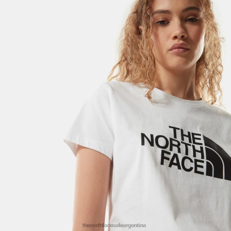FFV04627 blanco The North Face camiseta fácil mujer