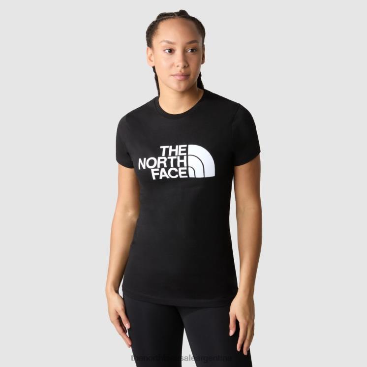 FFV04628 negro The North Face camiseta fácil mujer
