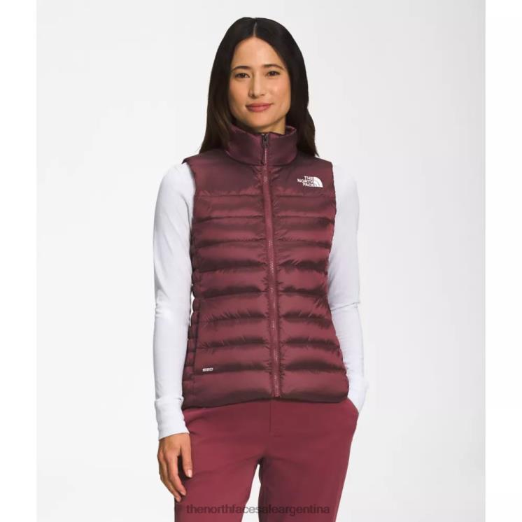 FFV043593 jengibre The North Face chaleco aconcagua mujer