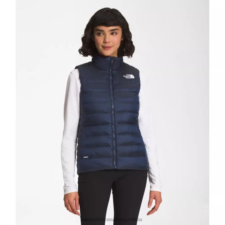 FFV043596 cumbre marina The North Face chaleco aconcagua mujer