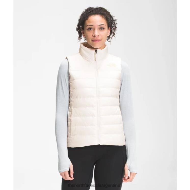FFV043598 blanco The North Face chaleco aconcagua mujer
