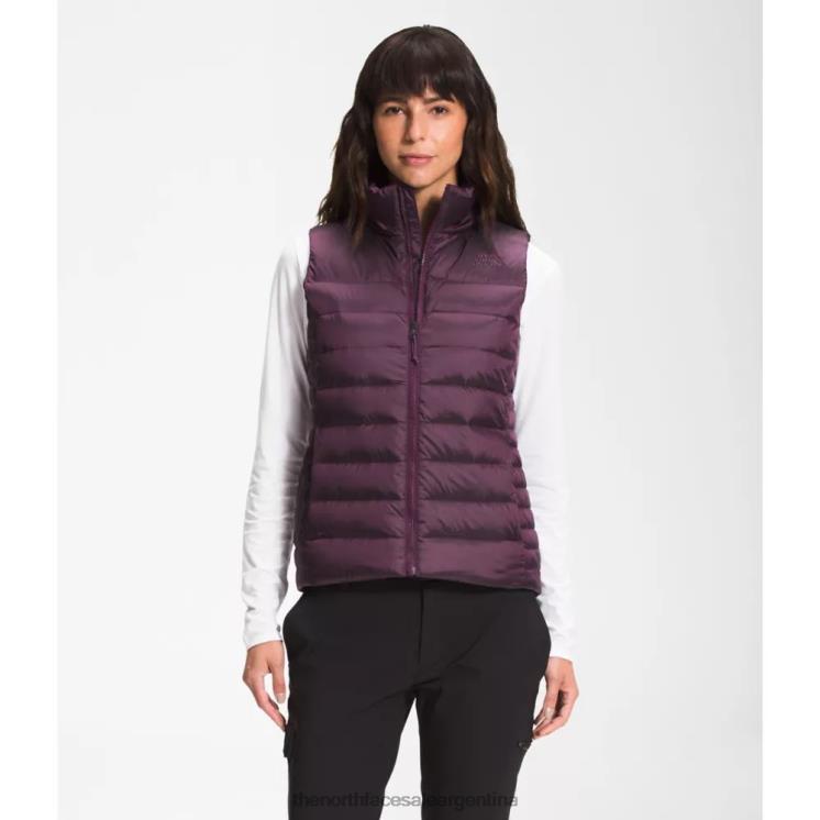 FFV043599 vino de mora The North Face chaleco aconcagua mujer