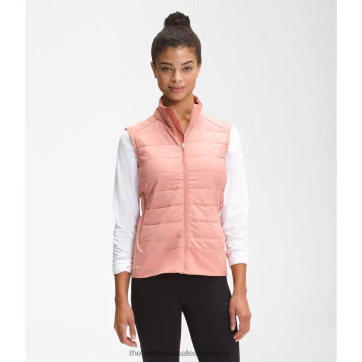 FFV044471 rosa del amanecer The North Face chaleco de refugio para mujer