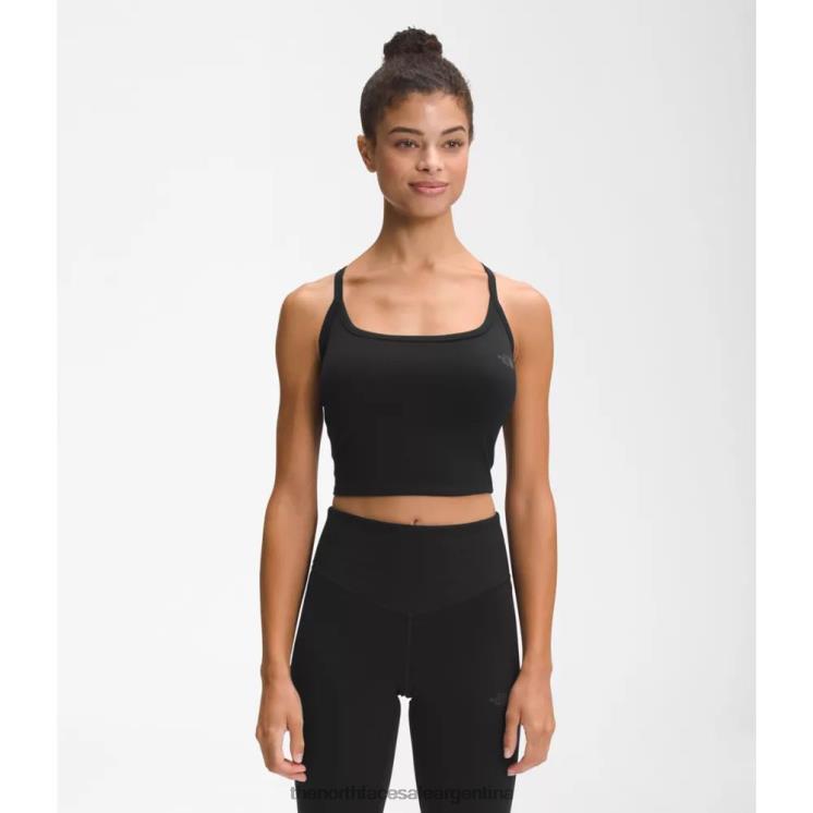 FFV044780 negro The North Face tanklette mujer duna cielo