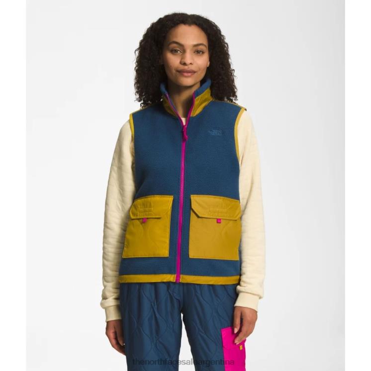 FFV045681 azul sombreado The North Face chaleco arco real mujer