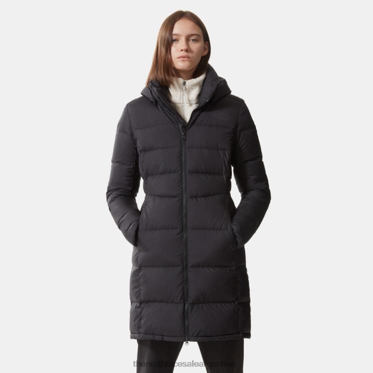 FFV041061 negro The North Face parka mujer metrópolis