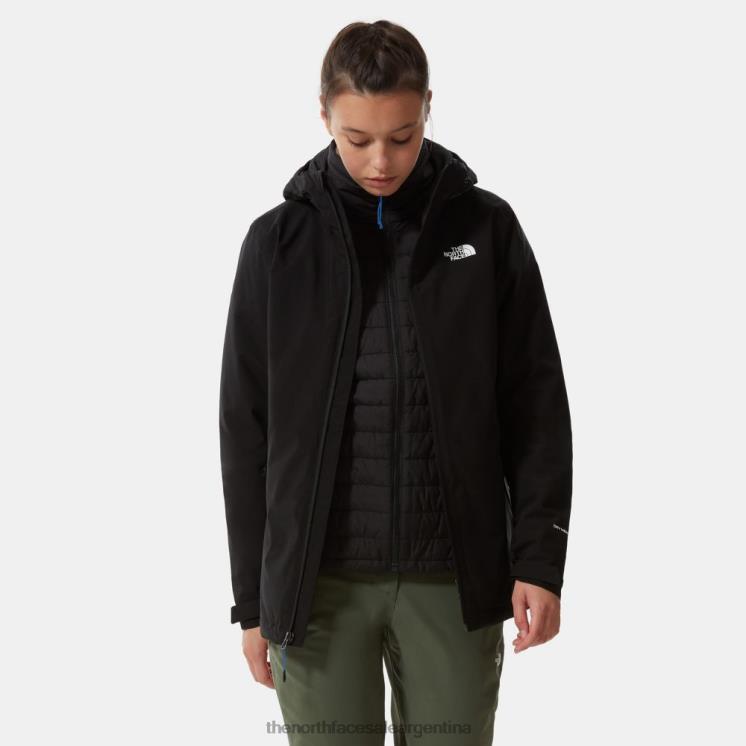 FFV041251 negro The North Face chaqueta carto triclimate mujer