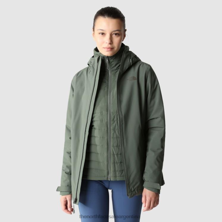 FFV041252 tomillo The North Face chaqueta carto triclimate mujer