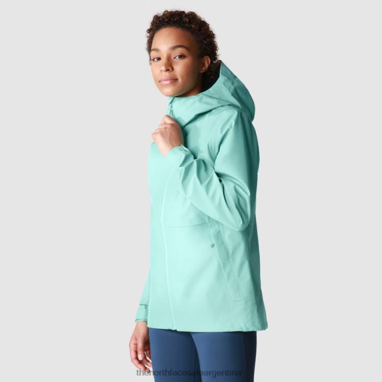 FFV041420 wasabi The North Face chaqueta dryzzle Futurelight mujer